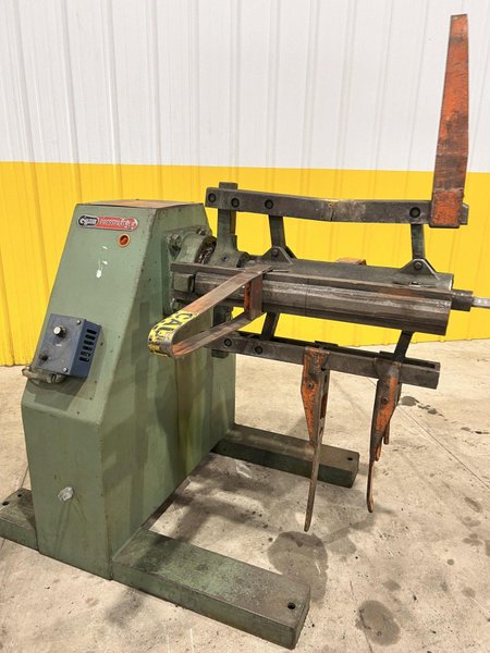 4,000 LBS X 20&quot; EGAN MODEL #M-401-20 PULL OFF UNCOILER COIL REEL: STOCK #21120