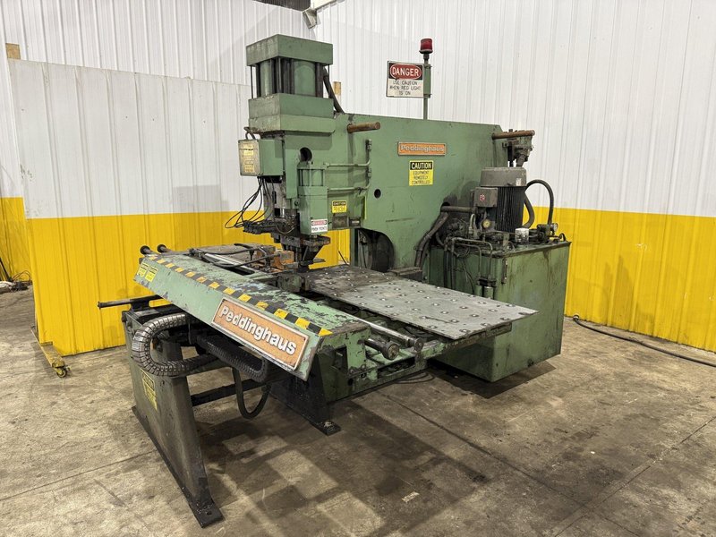 PEDDINGHAUS MODEL #F-1170B-30R CNC HYDRAULIC PUNCH: YOBRO #24168