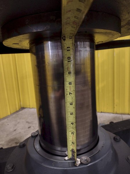 150 TON DAKE HYDRAULIC H-FRAME WHEEL PRESSING PRESS: YOBRO #25286
