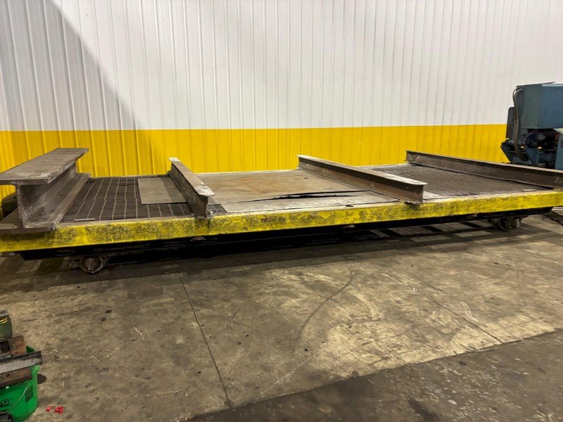 10' X 20' TRANSFER CART W/ 80" BETWEEN WHEELS: YOBRO #24623