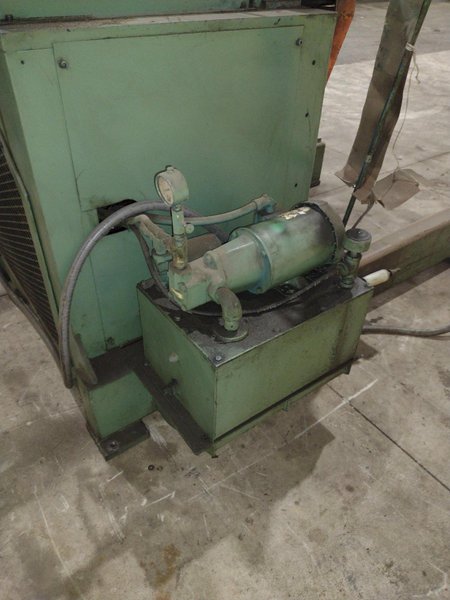 10,000 LB X 24&quot; JAYBIRD MODEL CRM 10-2460 MOTORIZED UNCOILER COIL REEL: STOCK #22386