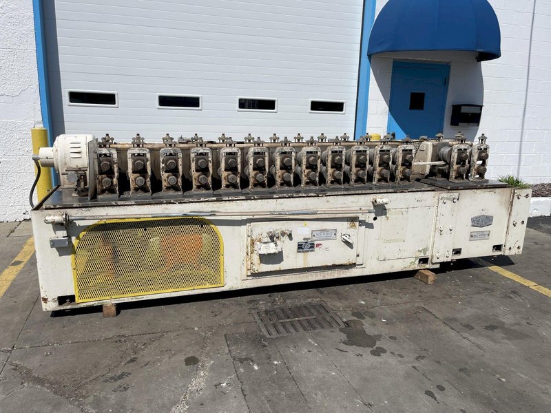 14 STAND X 1-1/2&quot; TISHKEN ROLLFORMER: STOCK #76625