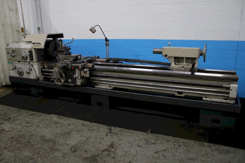 24-3/4&quot; X 118&quot; SHENYANG GAP BED ENGINE LATHE LOT #74025