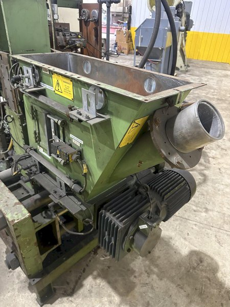 HERTWICH ENGINEERING MODEL #HE-300-30/A SWARF PUCK BRIQUETTER PRESS MACHINE: STOCK #23345