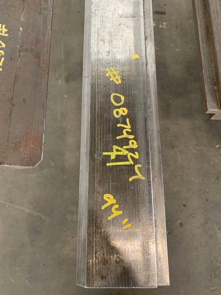 7'10"(94")PRESS BRAKE TOP 90 DEGREE MALE DIE. STOCK # 0874924