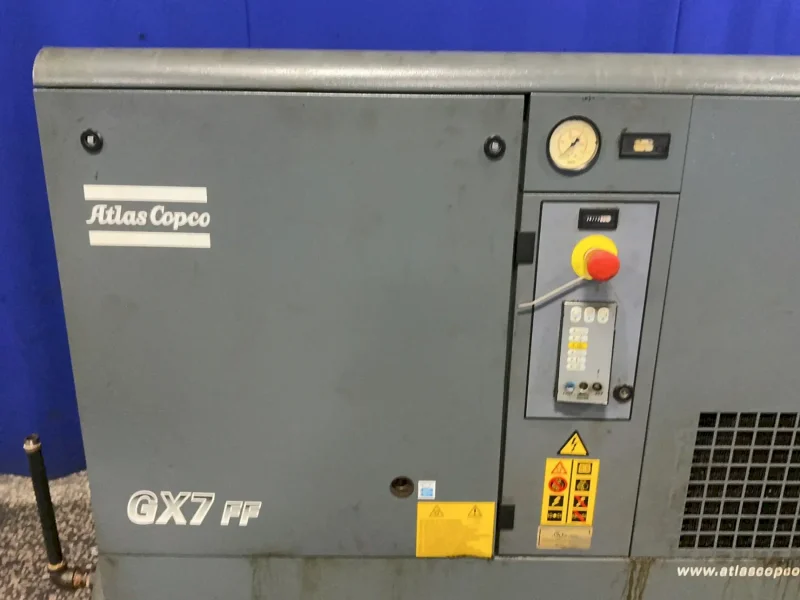 ATLAS COPCO 8.83 BARS AIR COMPRESSOR  -  GX7 FF