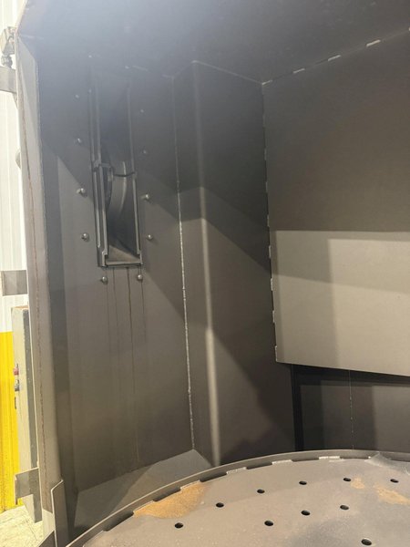 72” TABLE PANGBORN MODEL 6LK-7 ROTOBLAST SHOT BLAST MACHINE: YOBRO #24410