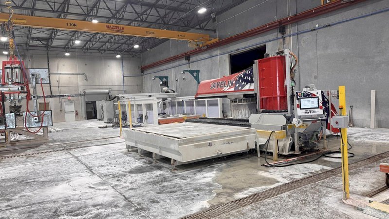 PARK INDUSTRIES JAVELIN CNC SAWJET 2024 DUAL TABLE