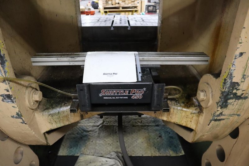 Bliss #29 150 Ton OBI Back Geared Punch Press, Single Crank,  Air Clutch and Brake, Rowe 24" Press Feed