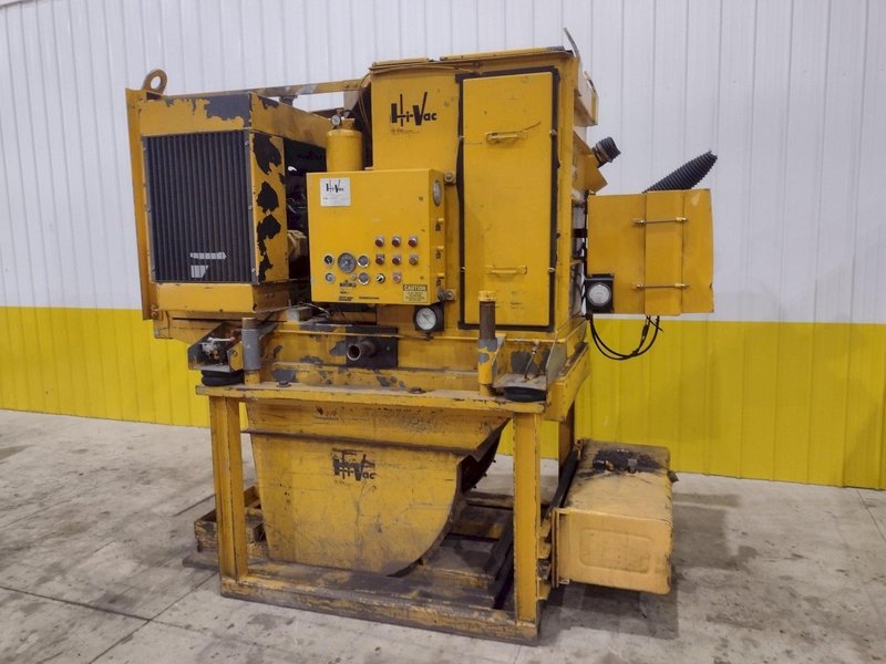 HI VAC MODEL #250D PORTABLE VACUUM WITH DEISEL ENGINE: STOCK #21855