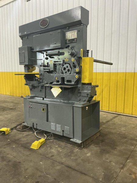 110 TON FICEP HELLER MODEL #UH 1105 HYDRAULIC IRONWORKER: YOBRO #25187