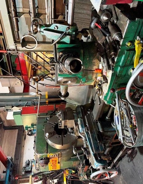 5L GISHOLT SADDLE TYPE TURRET LATHE