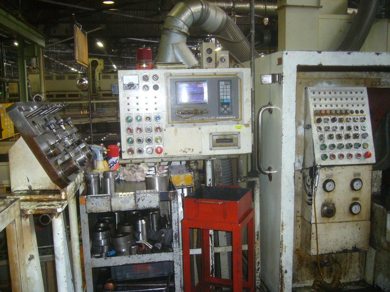 Asahi Sunac Model AF-1414-3 Three Die Progressive Header