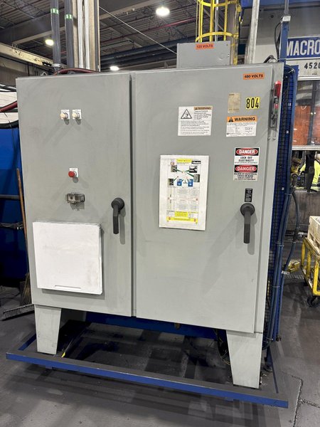 2013 - 800 TON MACRODYNE PRESS &amp; BILLET HEATING INDUCTION SERVICES FORGING SYSTEM: STOCK #20205