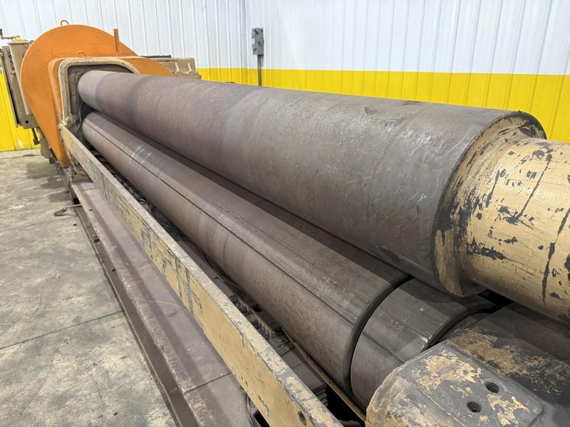 12' X 1/2" WEBB MODEL #9L-2A 3 ROLL INITIAL PINCH PLATE ROLL: YOBRO #25845