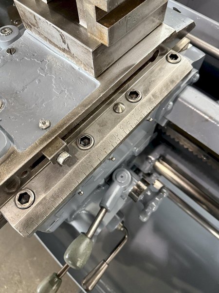 1A WARNER &amp; SWASEY M–3400 SADDLE-TYPE TURRET LATHE W/ TOOLING. STOCK # 0550225