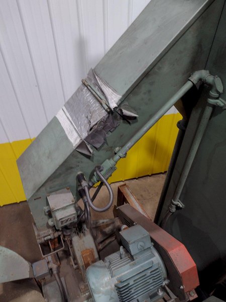 40" CM SANDBLASTING CM1000 ROTARY TABLE SHOT BLAST MACHINE: STOCK #17423