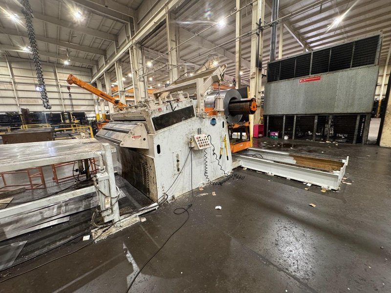 COE PRESS Complete Coil Feed Line 30,000 Lbs. x 72" Wide