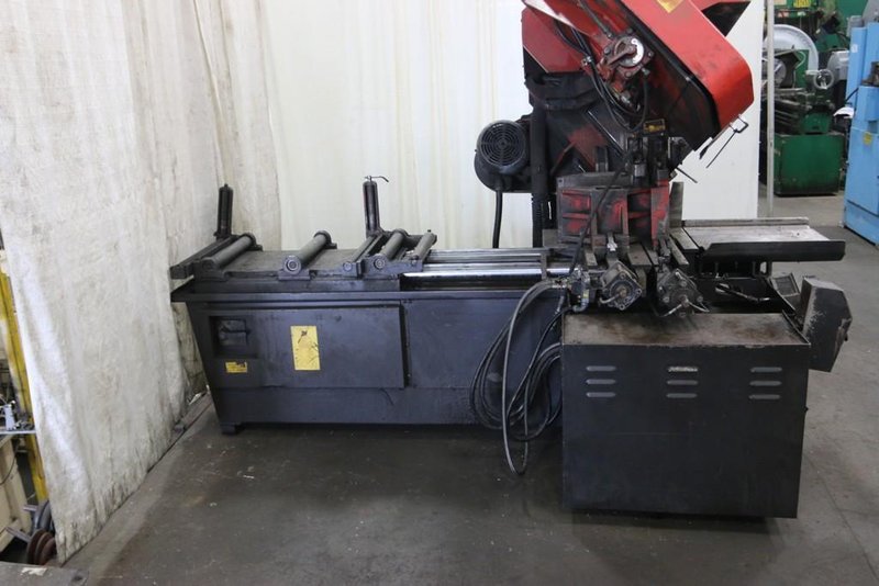 16" X 16" AMADA MODEL HA-400W AUTOMATIC HORIZONTAL SAW: STOCK # 66419