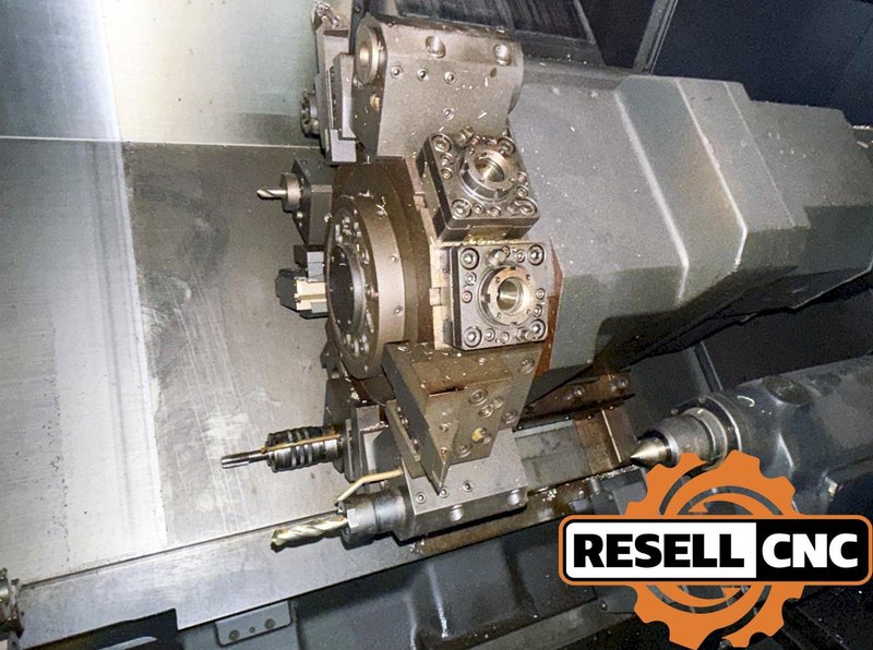 2008 Doosan Puma 240MB CNC Live Tool Lathe