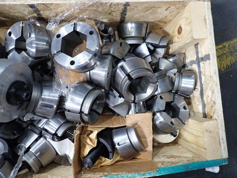 HARDINGE 2 1/16" / 1 1/16" COLLETS  -  HQC-65 / HQC-42