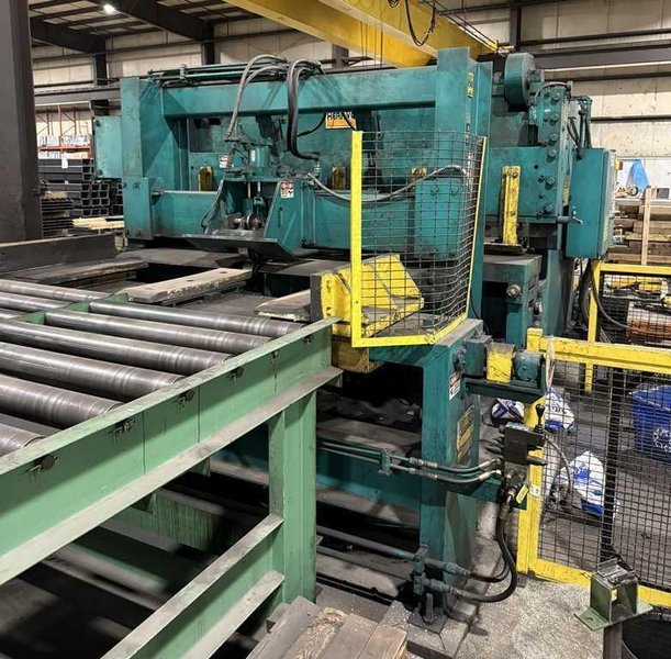74&quot; x 0.500&quot; x 60,000# Herr Voss Cut To Length Line