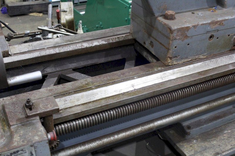 39&quot; X 96&quot; POREBA  GAP BED ENGINE LATHE: STOCK #71534