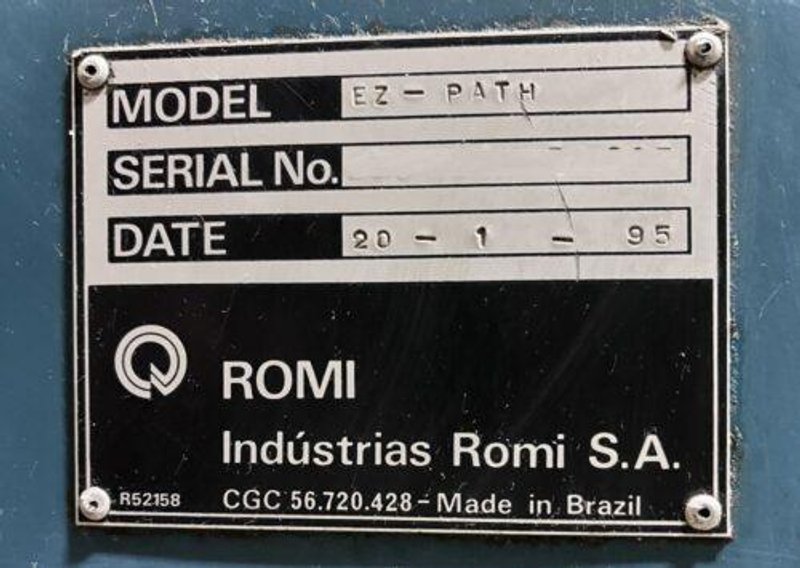Romi Bridgeport EZ Path CNC Engine Lathe