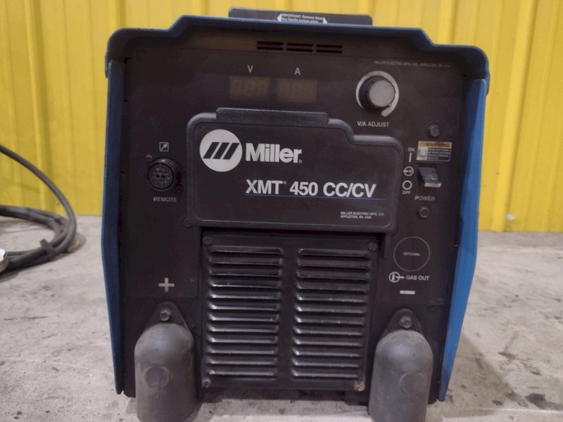 MILLER XMT450 CC CV WELDER W/ FEEDER: STOCK #23484