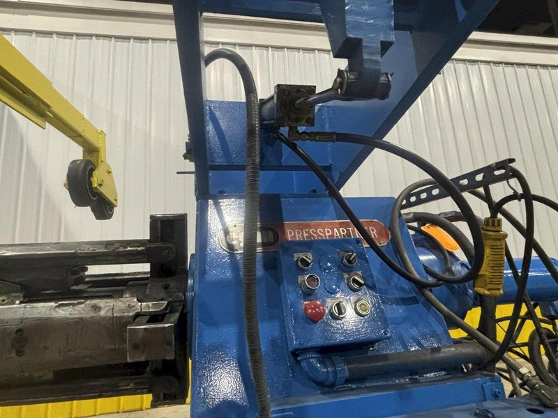 15,000 LB X 48&quot; EGAN MOTORIZED HYDRAULIC COIL REEL UNCOILER: STOCK #22425