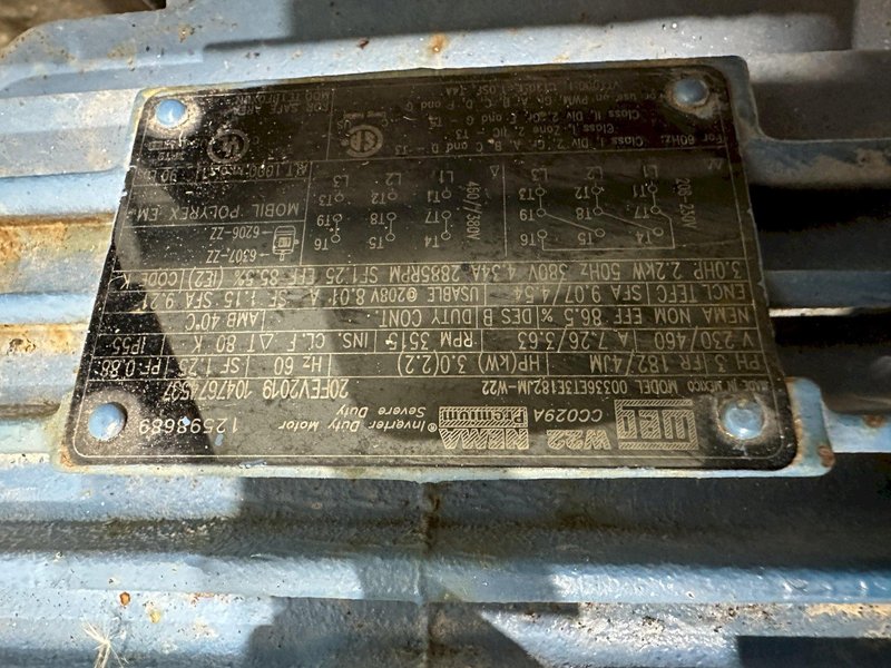 65 GPM X 3 HP LAKOS FILTRATION PUMP &amp; STRAINER: STOCK #21909