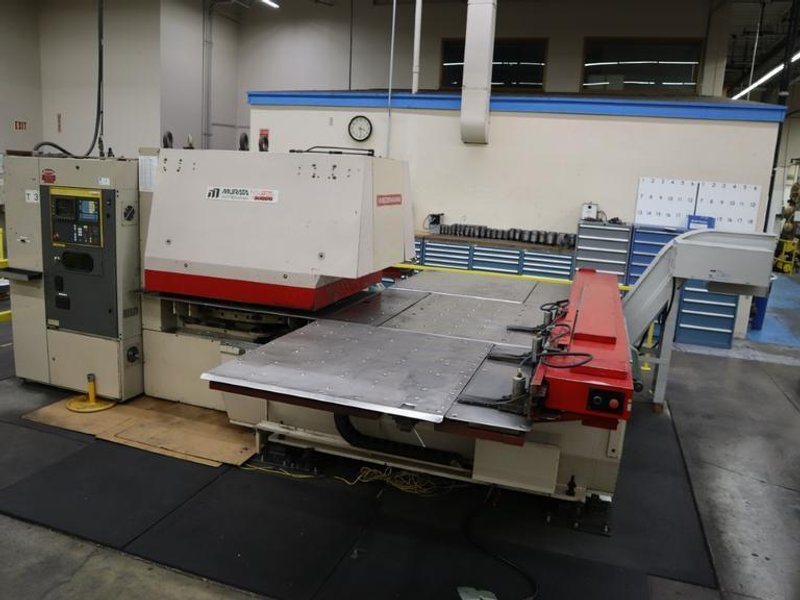 Murata Wiedemann Centrum 3000 CNC Turret Punch Press, 33 Ton, Fanuc  OP Control, 54 Station Turret, (2)AI Stations- Auction Item