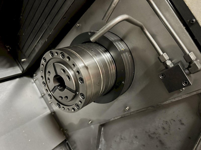 Hwacheon T2-2T SMC Used Twin Spindle Twin Turret CNC Lathe For Sale - 2013