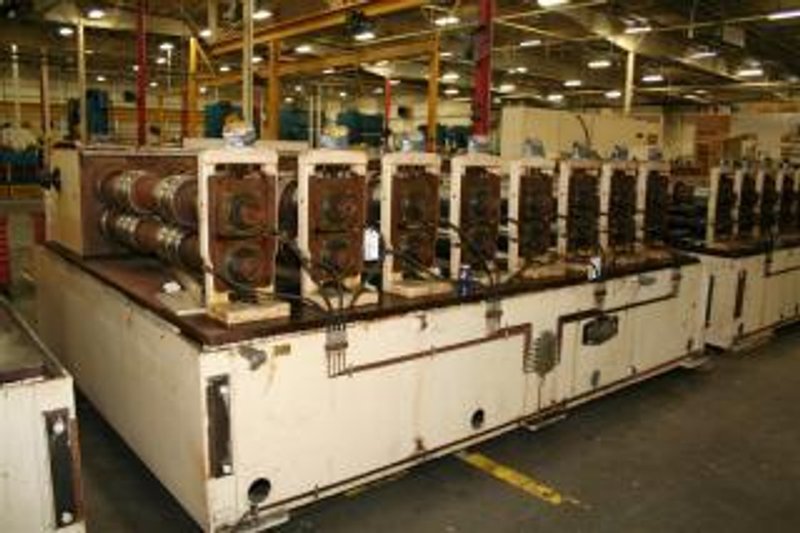 32 STAND X 4 1/2&quot; X 70&quot; TISHKEN ROLLFORMER: STOCK #10266