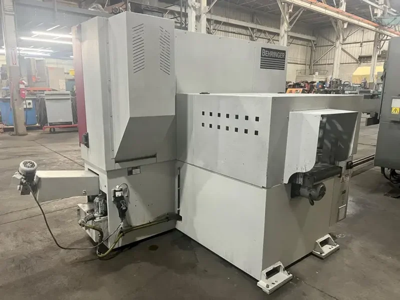 USED BEHRINGER 11.8" X 10.2" DUAL POST AUTOMATIC BANDSAW MODEL HBE 261A, Year: 2018