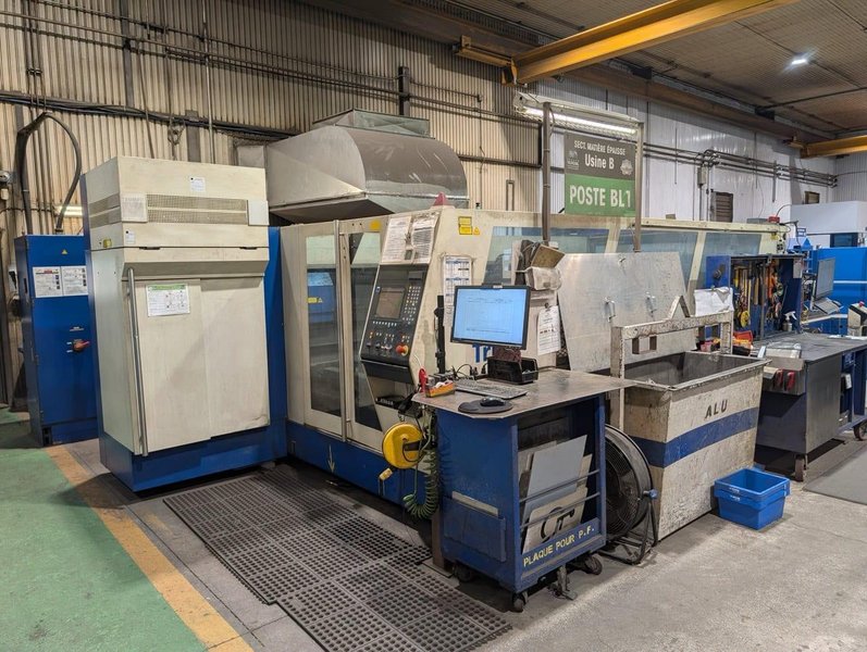 6000 Watt Trumpf TruLaser 5030 CO2 Laser, 2008 – 5′ x 10′