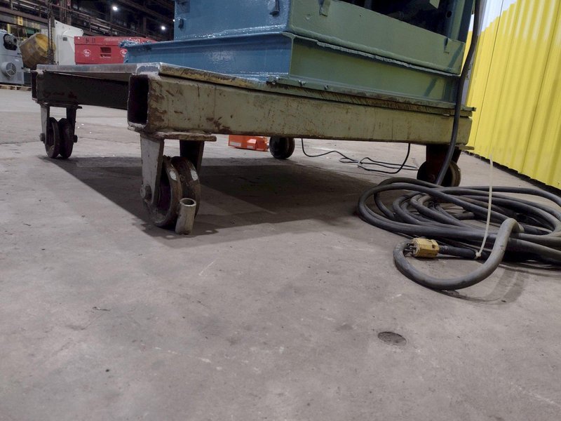 2500 LBS ARONSON MODEL HD25A POWERED WELDING POSITIONER, 110 VOLT SINGLE PHASE: STOCK #17996