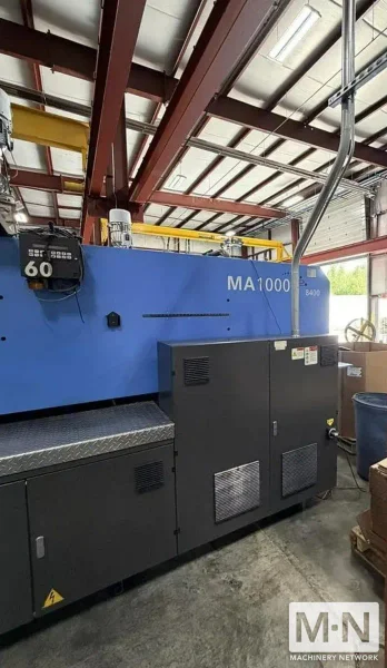 1124 TON  217 OZ HAITIAN MODEL MARS III 1000 INJECTION MOLDING MACHINE MFG 2013