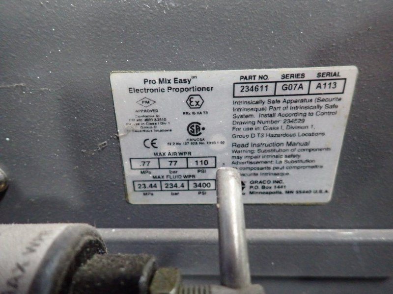 GRACO ELECTRONIC PROPORTIONERS  -  234611