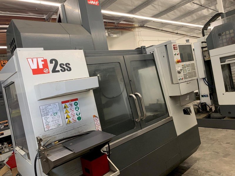 2019 HAAS VF 2SS with Probing and 5th Axis Ready! Vertical Machining Centers Stock #: 81088902