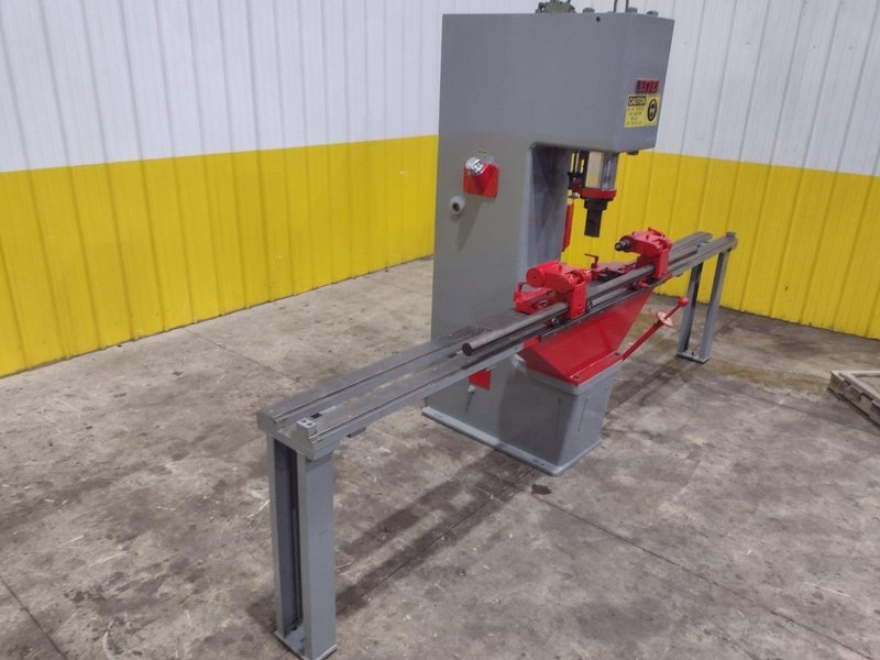 40 TON EITEL MODEL #RP40 HYDRAULIC C-FRAME PRECISION STRAIGHTENING PRESS: YOBRO #24157