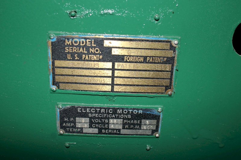 3' OLIVER MODEL #600 SEMI AUTOMATIC DRILL GRINDER: STOCK #65959