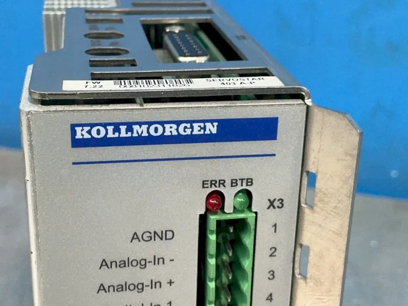 KOLLMORGEN 3 AMPS SERVOSTAR  -  403A-P