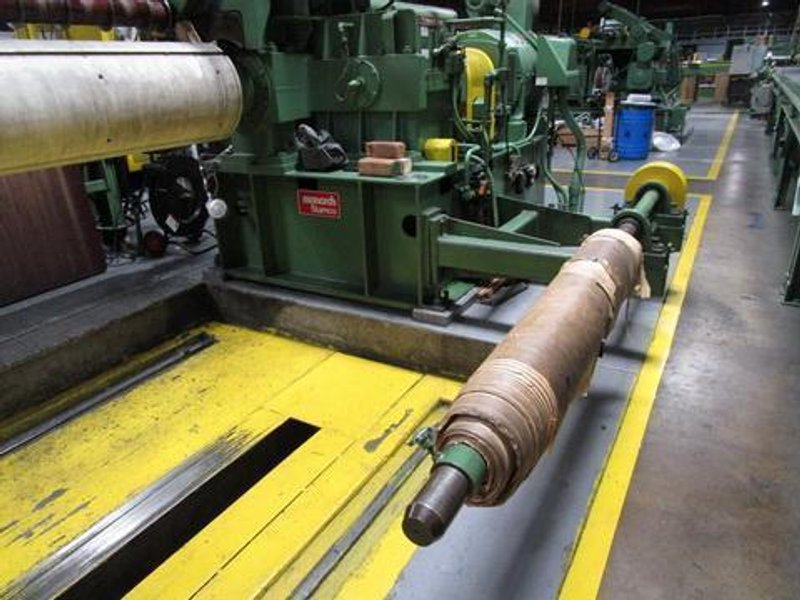 20,000# x 60" Stamco Uncoiler &amp; Recoiler Package with 16" Coil ID