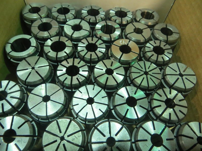 XCNA Flex Collets for XCNA-1000 Collet Holders (38)- Auction Item