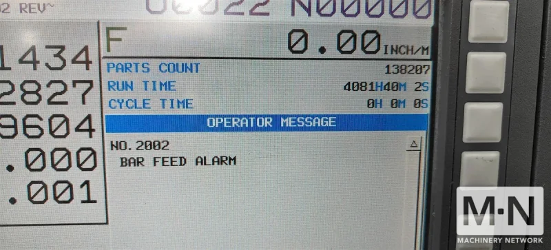 Swistek AB42 CNC Swiss Lathe, 2011