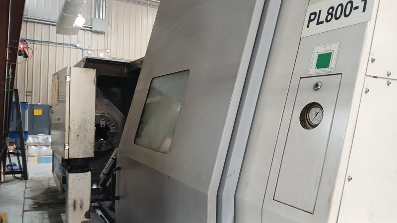 Doosan Puma 800L, 2007 – SMW Hyd Steady, 12″ Big Bore, Chip Conveyor
