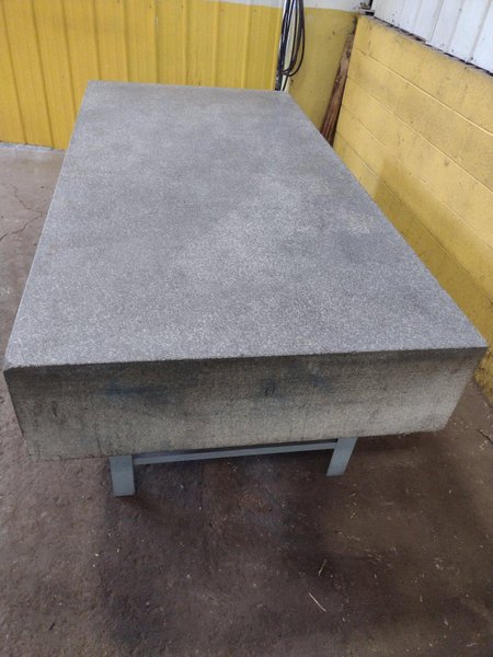 8&#039; X 4&#039; X 14&quot; CHALLENGE PRECISION LAYOUT INSPECTION GRANITE TABLE: STOCK #23811