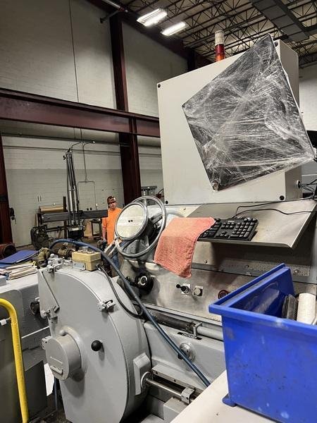 1260mm (50") x 5000mm (16') Waldrich Siegen Roll Grinder (14656)