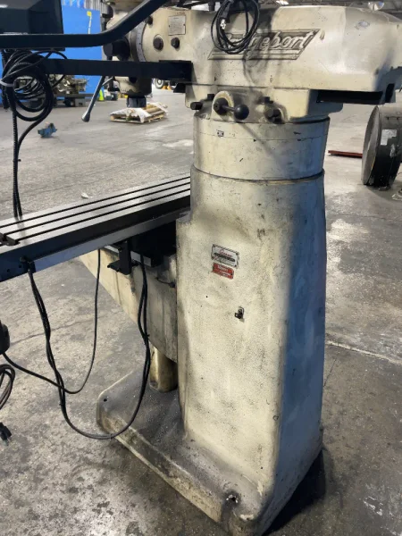 BRIDGEPORT 42” X 9” VERTICAL MILL